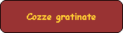Cozze gratinate