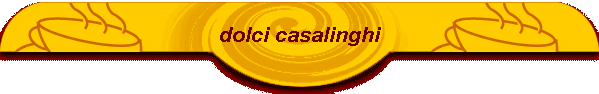 dolci casalinghi